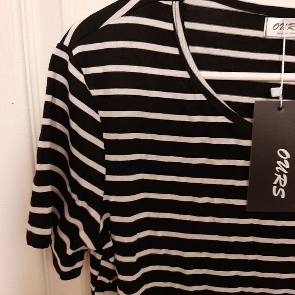 NWT Small Crew Neck Mini T-Shirt Dress - Picture 5 of 6